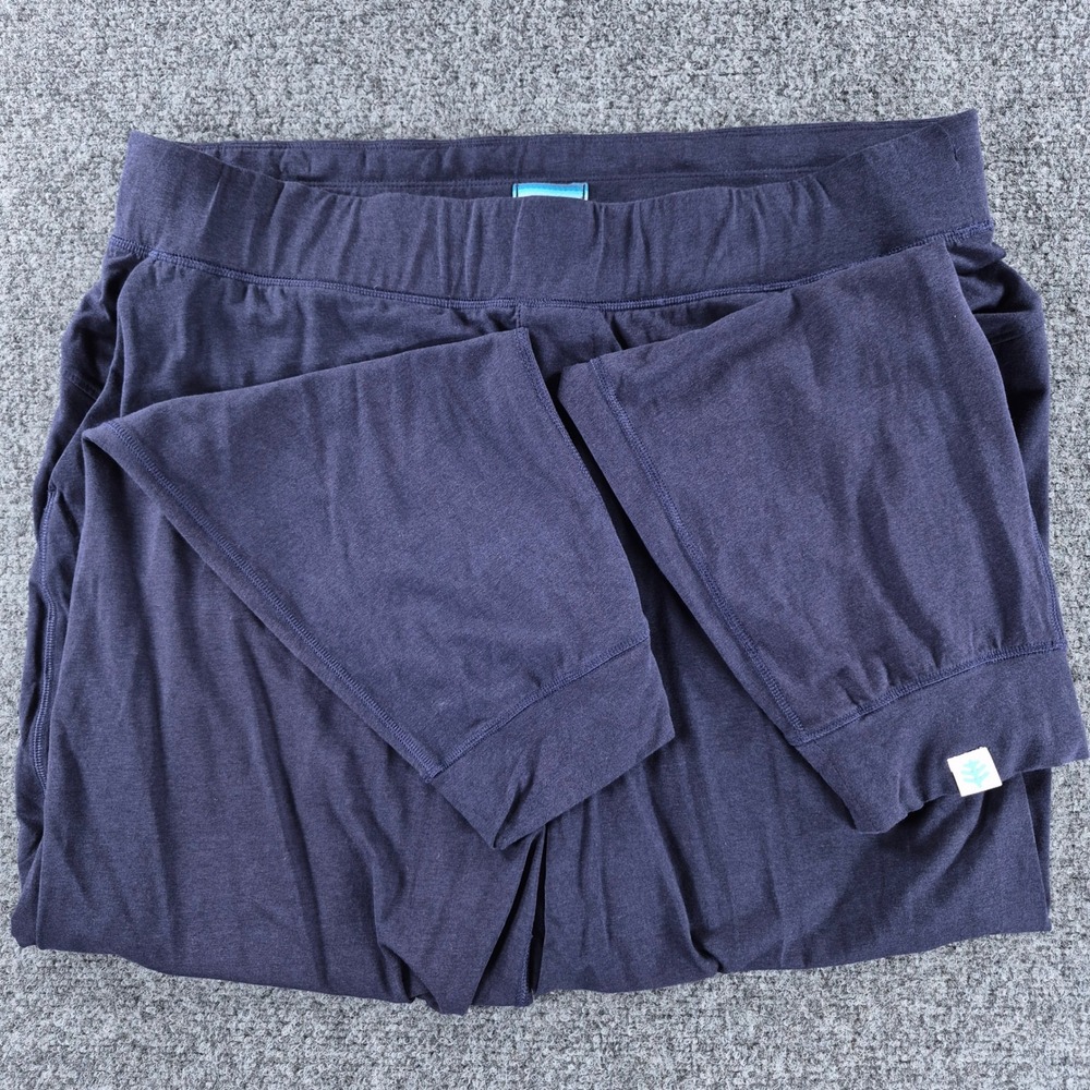 Coolibar Lumaleo Jogger Pants Mens XL Navy Blue UPF 50+ Sun Protection 10446